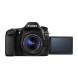Canon EOS 80d - Autofokus DSLR 24.2 MP (3) Touchscreen, Full HD Video, Kamera, WLAN, Kit mit Objektiv EF 18 - 55 IS), Schwarz-03